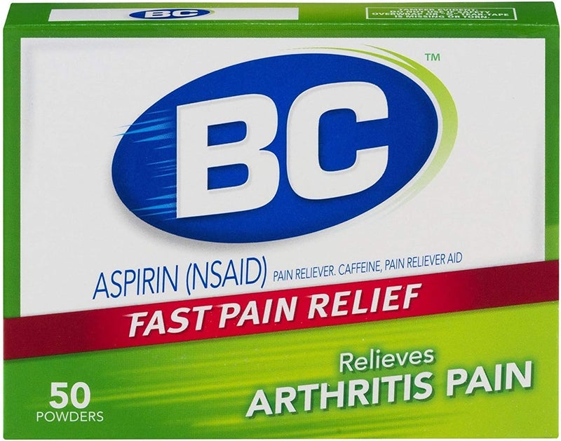 Arthritis Formula Pain Reliever Fever Reducer Powder, 50 Each (Pack of 2)